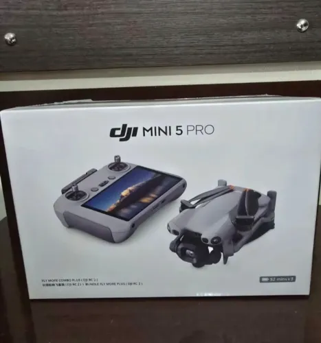 Dji mini 5 pro combo flymore plus baterias de 52 minutos novo lacrado