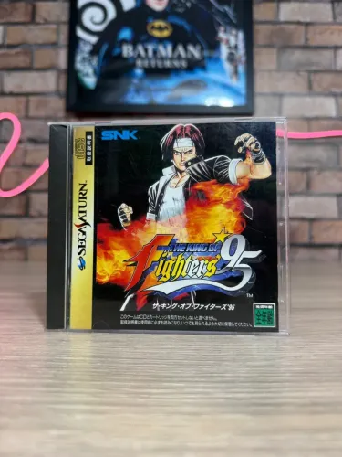 The King of Fighters 95 Sega Saturn Original Japonês