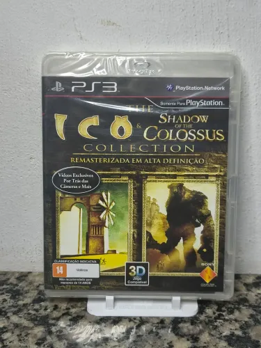 ICO e Shadow of the Colossus PS3 - LACRADO - NACIONAL - MINT