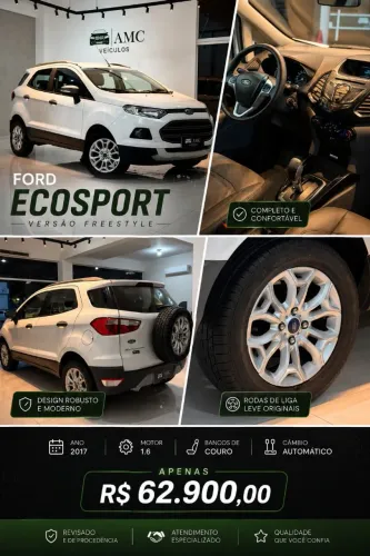 Ford Ecosport Freestyle 1.6 16V Flex 5P Aut. 2017