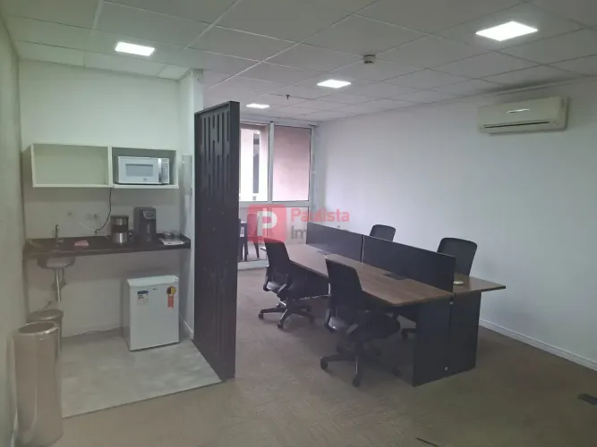 Sala comercial para locação, 1 vagas na garagem, andar alto, vista bonita, Chácara Santo A