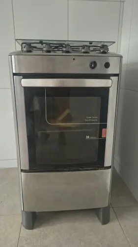 Fogão Esmaltec automatico funcionando Perfeito!