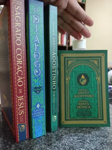  Minha Biblioteca Católica. st catarina, sagrado coração e st agostinho (3 livros)