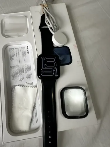 Apple Watch Series 9 GPS 45mm Bateria Capacidade 100% 