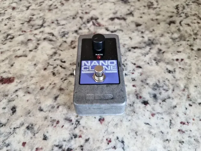Pedal Electro-harmonix Nano Clone Chorus, funcionamento 100% zerado!!!