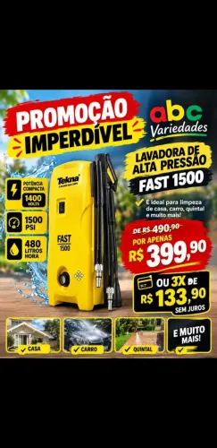 maquina lavadora de alta pressão 