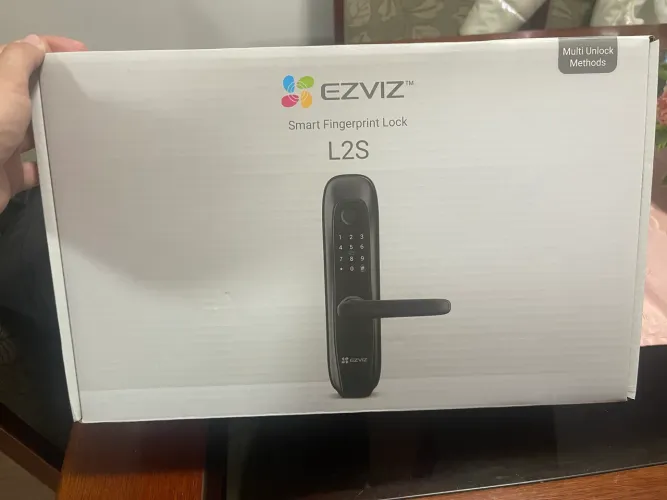 Fechadura Digital Inteligente EZVIZ L2S - Nova na Caixa