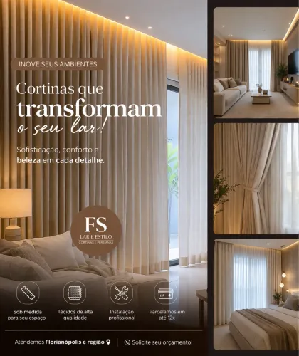 Cortinas sob medida