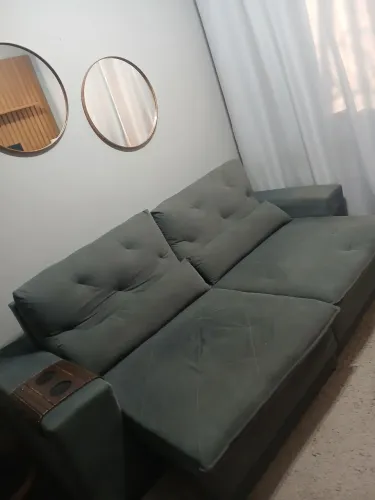 Sofá retrátil 4 lugares