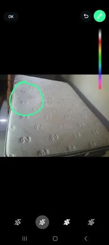 Cama de casal mola ensacada