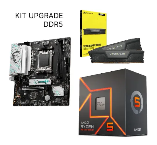 KIT Upgrade - B650M MSI Gaming Wifi, Ryzen 5 7600, 32GB RAM Corsair 6000 Mhz (2x16GB)