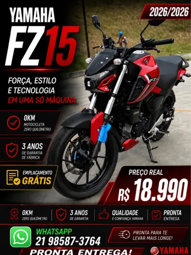 FZ15 Connected 2026 Valor Real