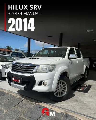 Toyota Hilux CD SRV D4-d 4X4 3.0 TDI Diesel AUT 2014