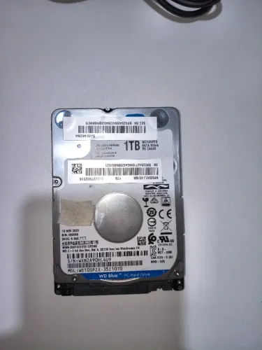 HD Western Digital 1TB WD Blue 2.5 SATA para Notebook