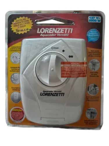 Aquecedor versátil Lorenzetti 110v
