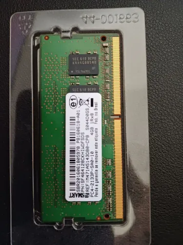 Memória Notebook DDR4 4GB