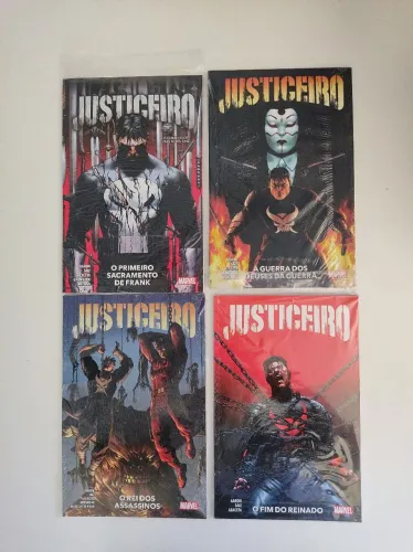 HQs Justiceiro - Série Completa e Lacrada