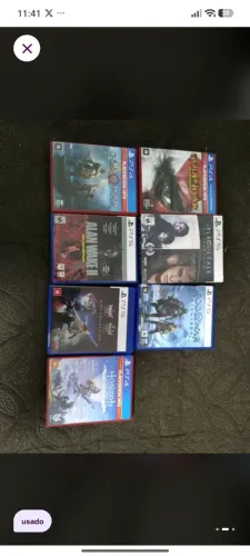Jogos de ps4 e ps5