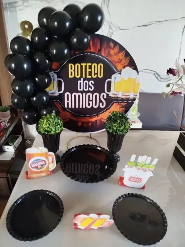 Mini festa na mesa