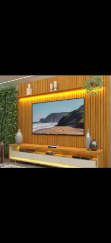 Rack com Painel Ripado