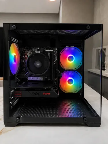 PC Ryzen 5 2600, 16GB DDR4, SSD M2 256GB, RX 550 4GB