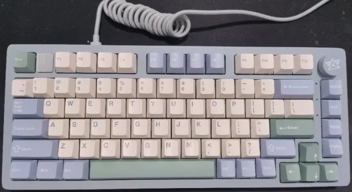 Teclado Mecânico Adamantiun AKIRA - Grey Base em Alumínio - Hot Swap