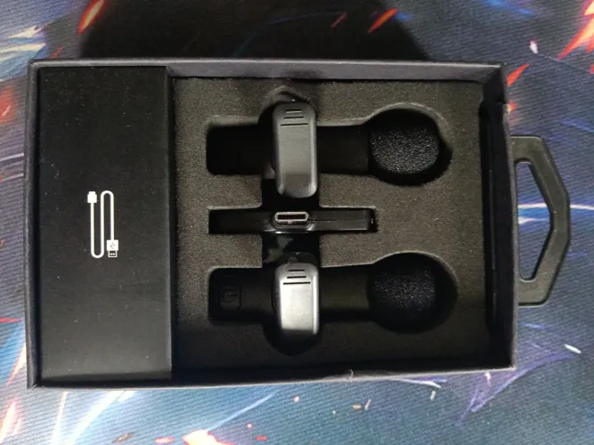 Microfone para celular (Gravar vídeos/editar vídeos/lives).