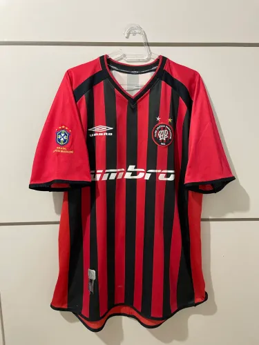 Camisa Club Athletico paranaense 2002 pós copa do mundo