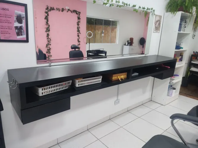  Bancada salão de beleza/ barbearia etc 