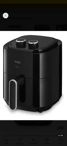 FRITADEIRA ELÉTRICA SEM ÓLEO START FRY ELGIN 3,5L/220v