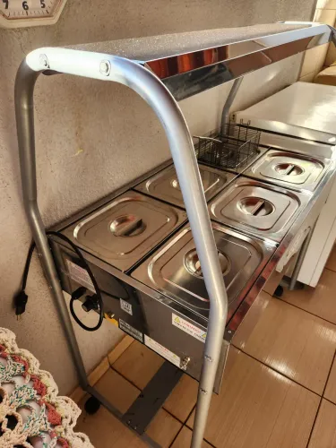 BUFFET CARRO TERMICO 6 CUBAS