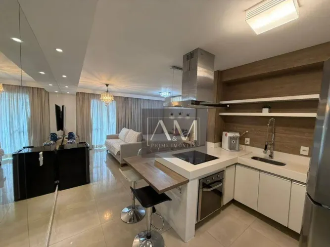 Apartamento com 1 dormitório para alugar, 50 m² por R$ 5.355/mês - Rua Borges de Figueired