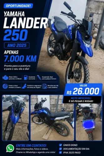 Venda de moto semi nova