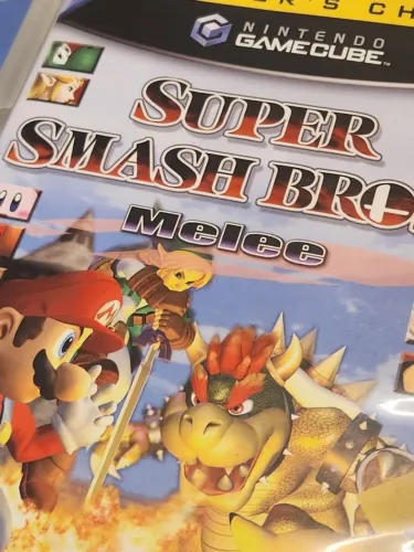 Super Smash Bros Melee - Gamecube (mídia física)