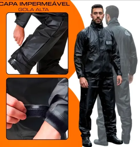 Capa de chuva emborrachada 