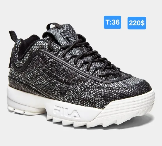 Tênis da Fila Disruptor Snake tamanho 36 original