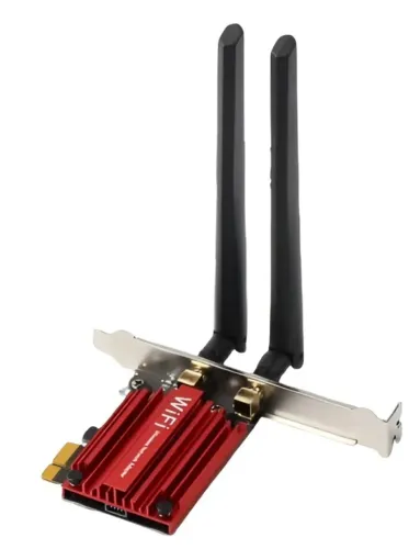 Placa Wifi Adaptador Wifi 6 Pcie Fenvi Ax1800s Bluetooth 5.2