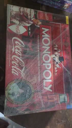 Monopoly coca cola tabuleiro
