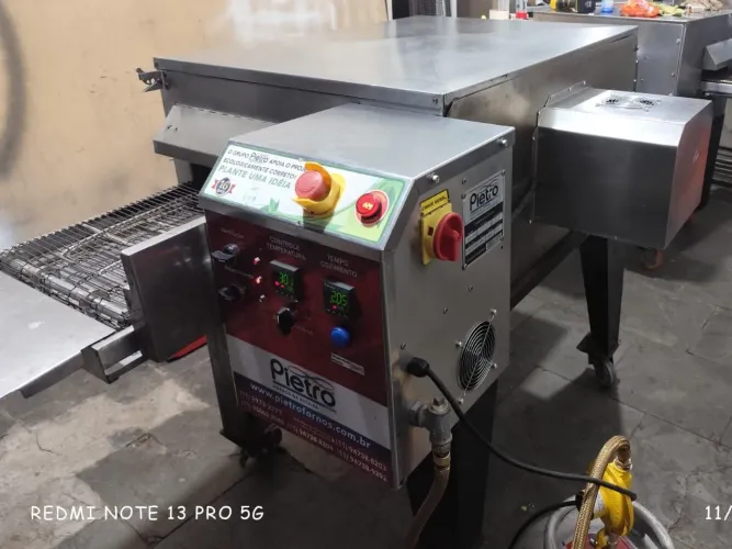 Forno esteira gás Pietro AM 45/100 ano 2020