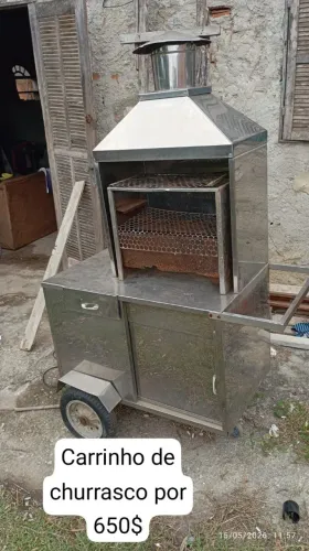 Carinho de churrasco 
