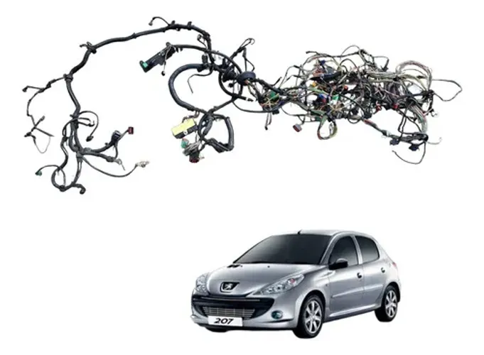 Chicote Carroceria Peugeot 207 Hatch 2011 1.4 Xr Sport