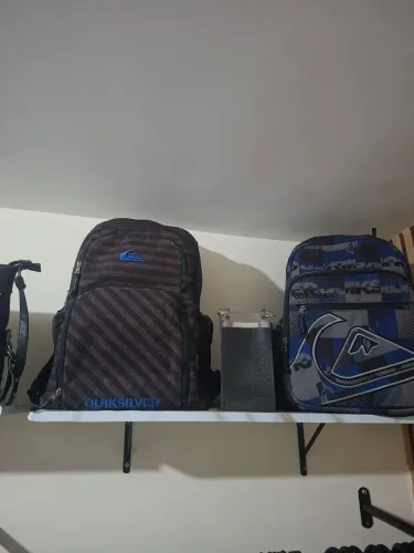 2 mochilas quiksilver da antiga originais 