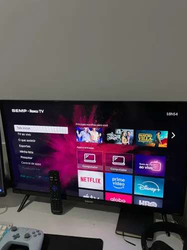 TV SMART 32 SEMP ROKU TV EXCELENTE ESTADO