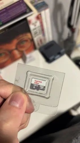 Cartão microSDXC Ultra Sandisk 128gb ORIGINAL