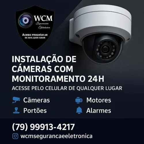 Eletricista residencial e sistema de segurança.