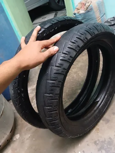 Par de pneu para pop 110