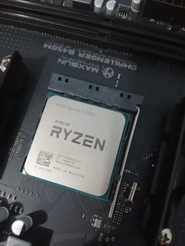 Kit Upgrade PC B450M + Ryzen 5 5500 ? Novo, Nunca Usado