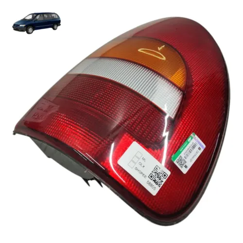 Lanterna Direita Carroceria Chrysler Caravan 2001 2000 Direito/passageiro