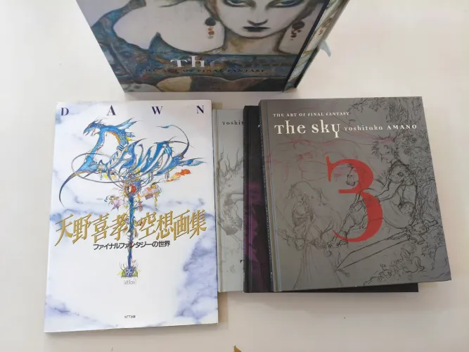 Combo Yoshitaka Amano artbooks