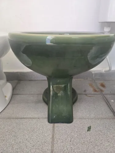 Vendo bacia Deca vintage verde